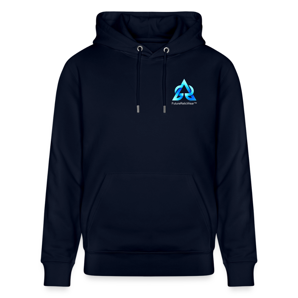 Organic Hoody - Sentience Loading Now - navy