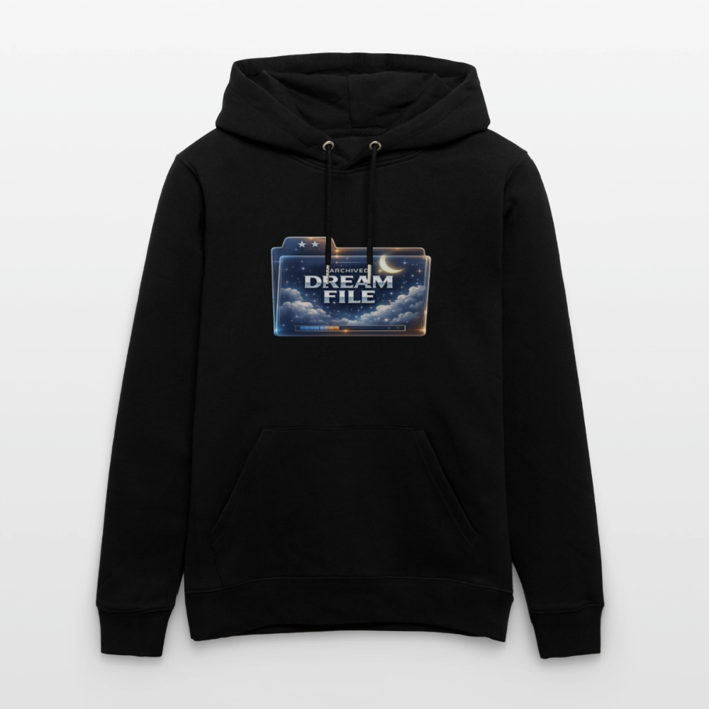 Organic Hoody - Archived Dream File - black