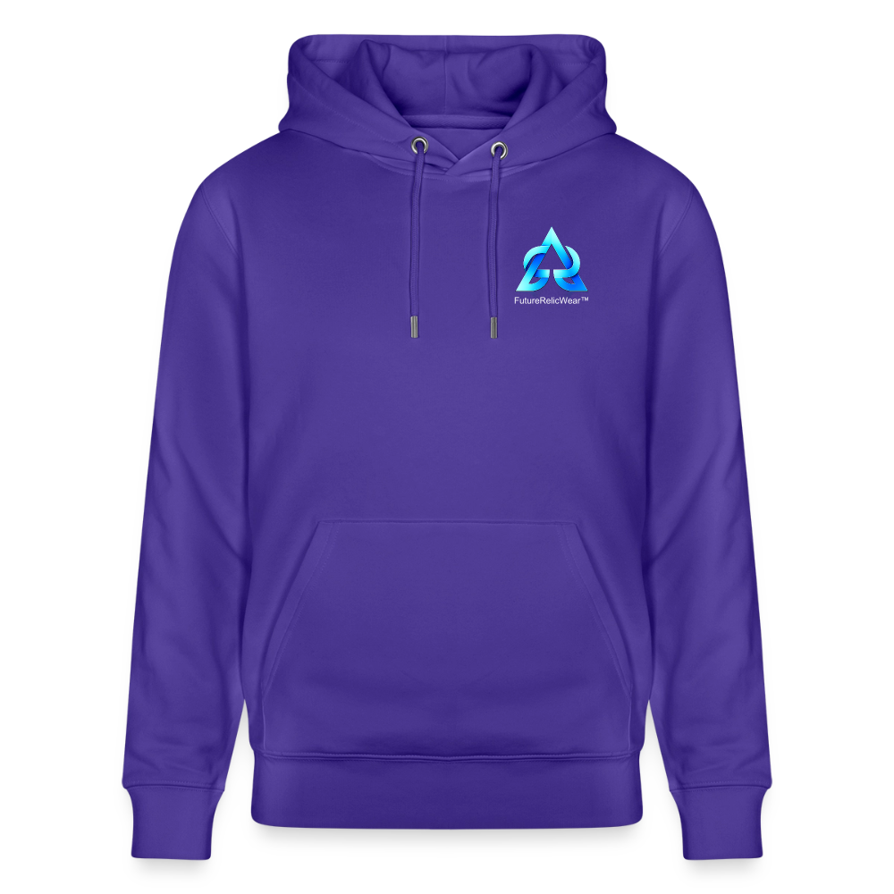 Organic Hoody - Neo Y2K Revival - purple love 