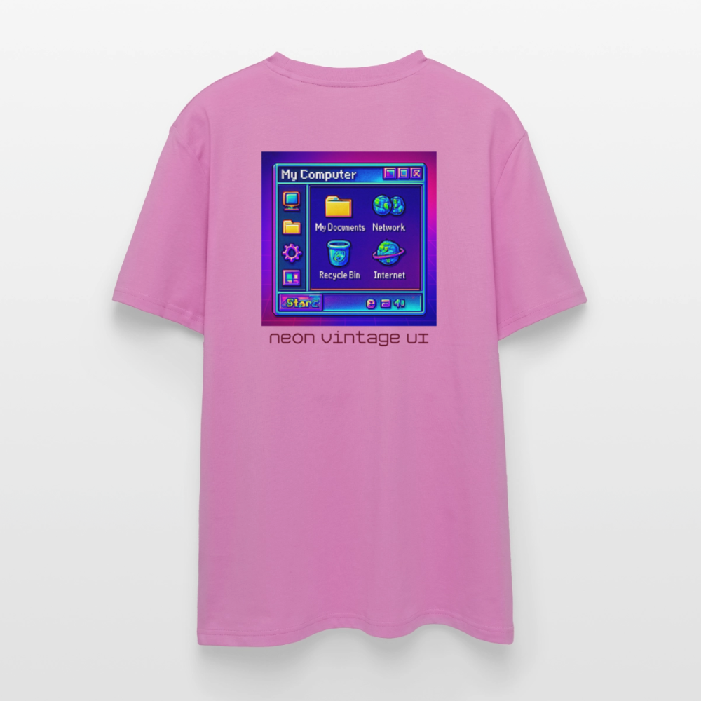 Organic T-Shirt - Retro Desktop - pink