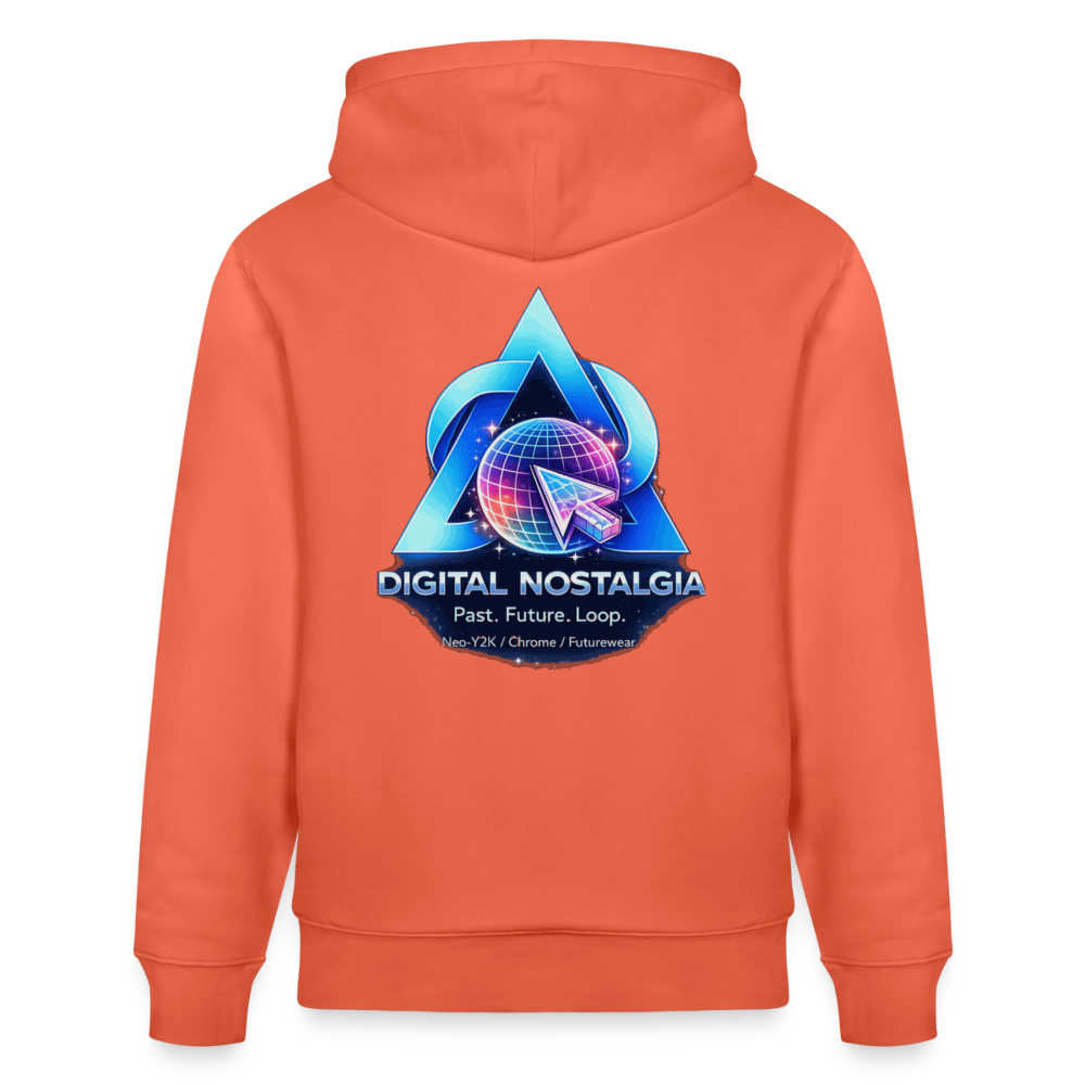 Organic Hoody - Eternal Quantum Era - light red