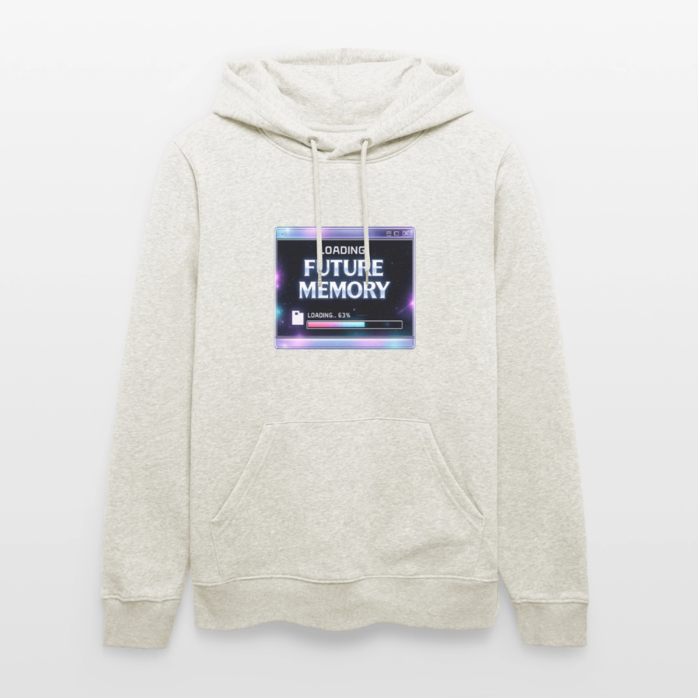 Organic Hoody - Future Memory - heather oatmeal