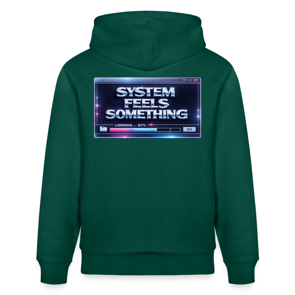 Organic Hoody - Sentience Loading Now - forest