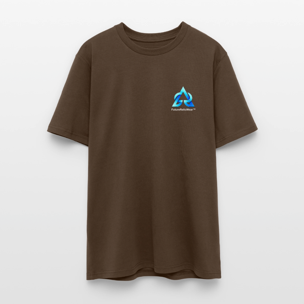 Organic T-Shirt - Neon Geometrics - mocha