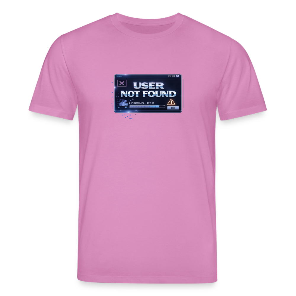 Organic T-Shirt - User Not Found - pink