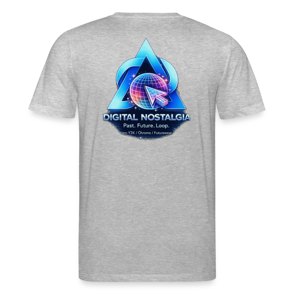 Organic T-Shirt - Eternal Quantum Era - heather grey