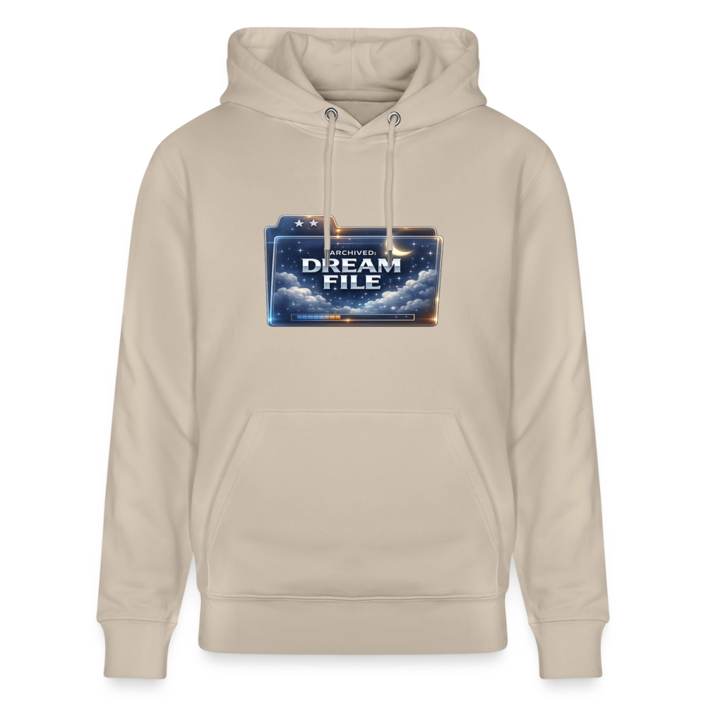 Organic Hoody - Archived Dream File - beige
