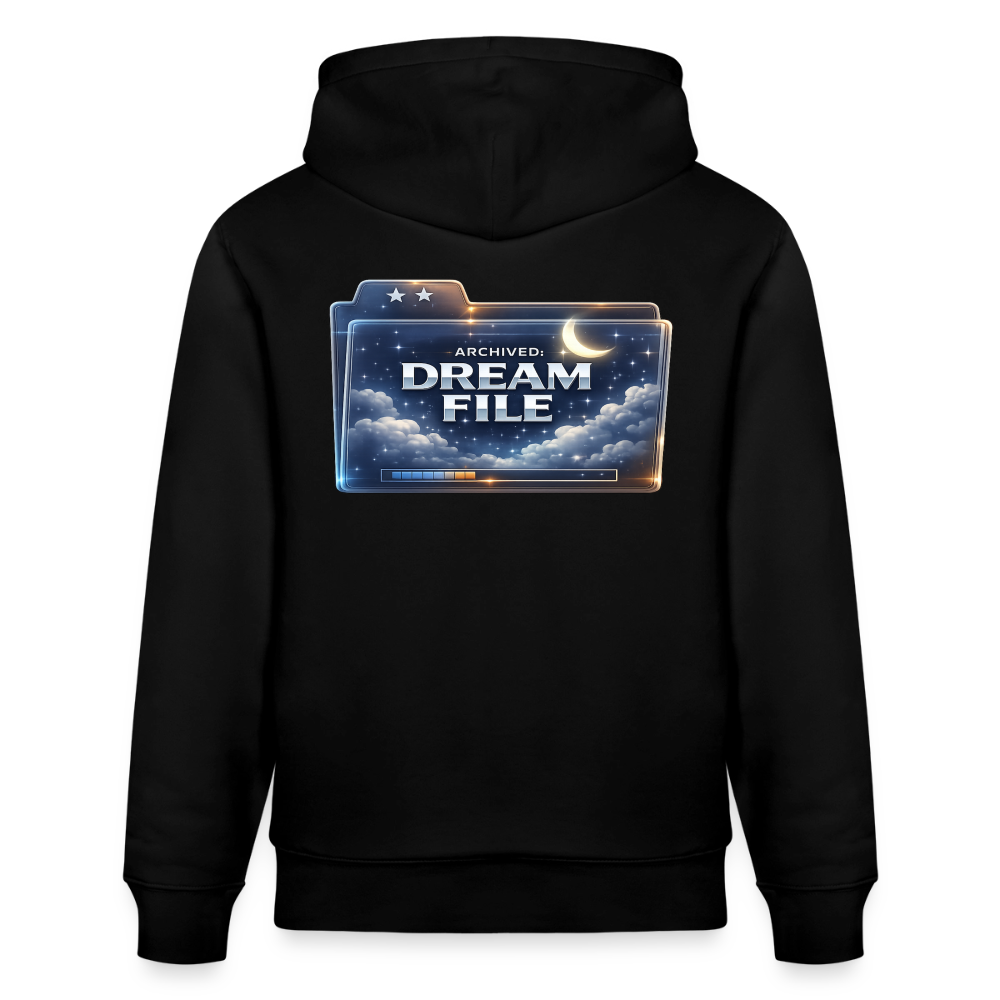 Organic Hoody - Archived Dream File - black