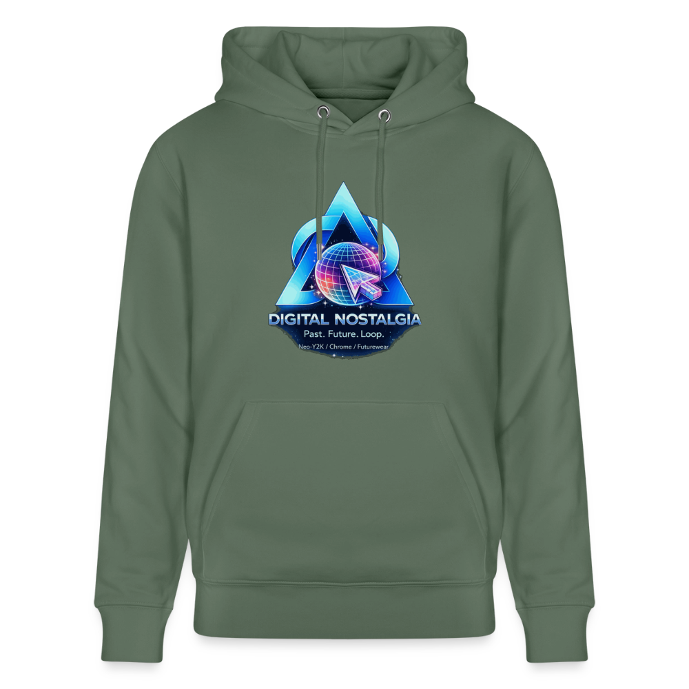Organic Hoody - Eternal Quantum Era - cypress green