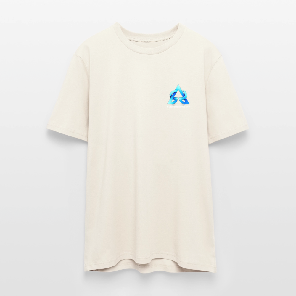 Organic T-Shirt - Neon Geometrics - natural white