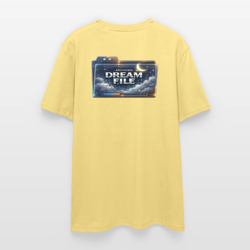Organic T-Shirt - Archived Dream File - viva yellow 