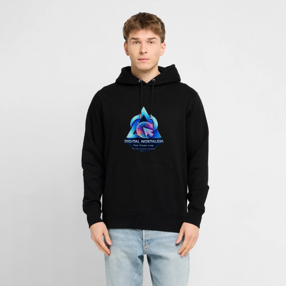 Organic Hoody - Eternal Quantum Era - black