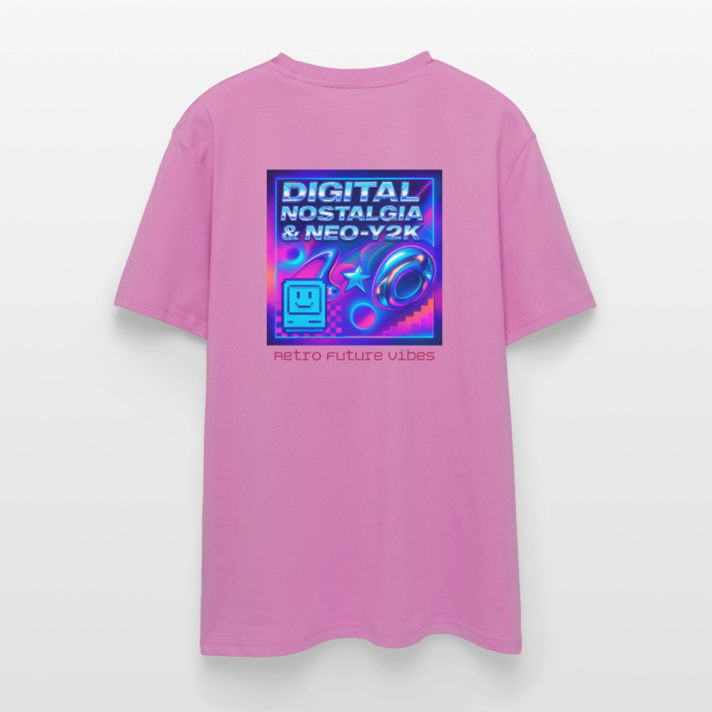 Organic T-Shirt - Digital Nostalgia - pink