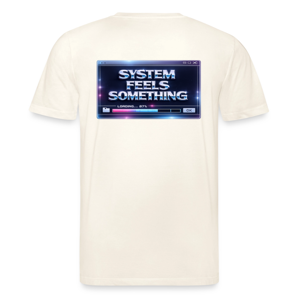 Organic T-Shirt - Sentience Loading Now - natural white