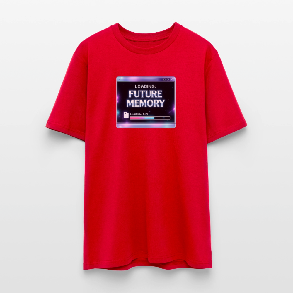 Organic T-Shirt - Future Memory - red