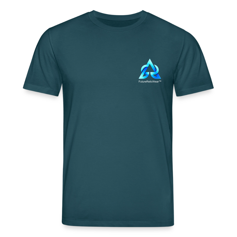 Organic T-Shirt - Neon Pixel City - stargazer