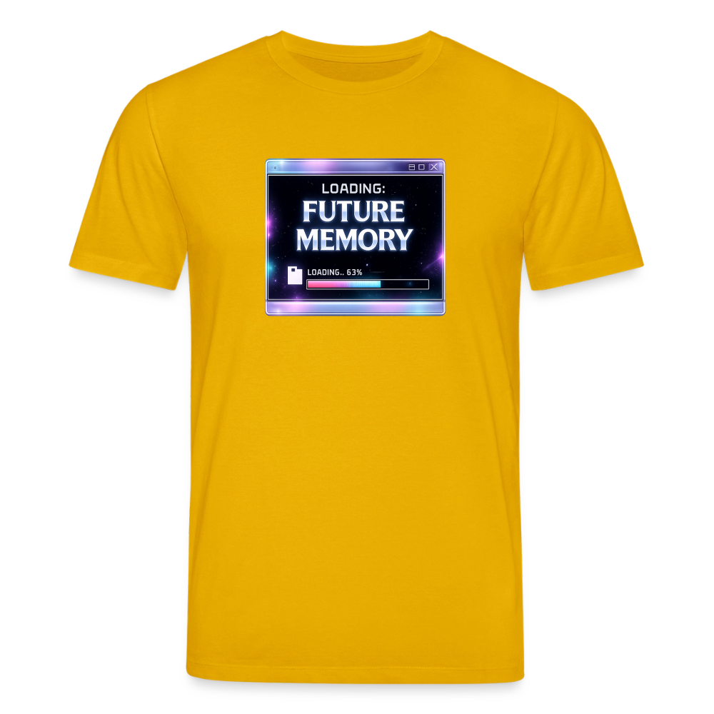 Organic T-Shirt - Future Memory - spectra yellow