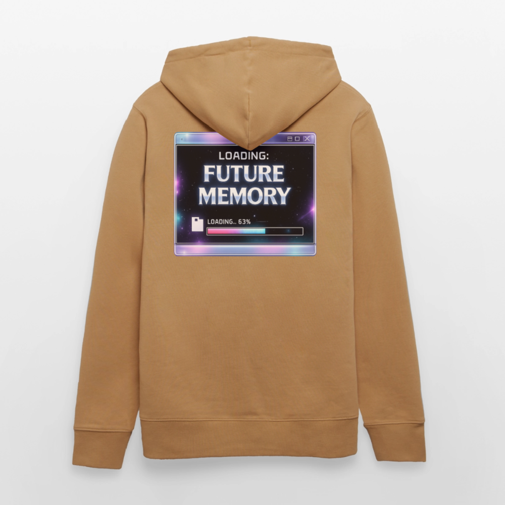 Organic Hoody - Future Memory - latte
