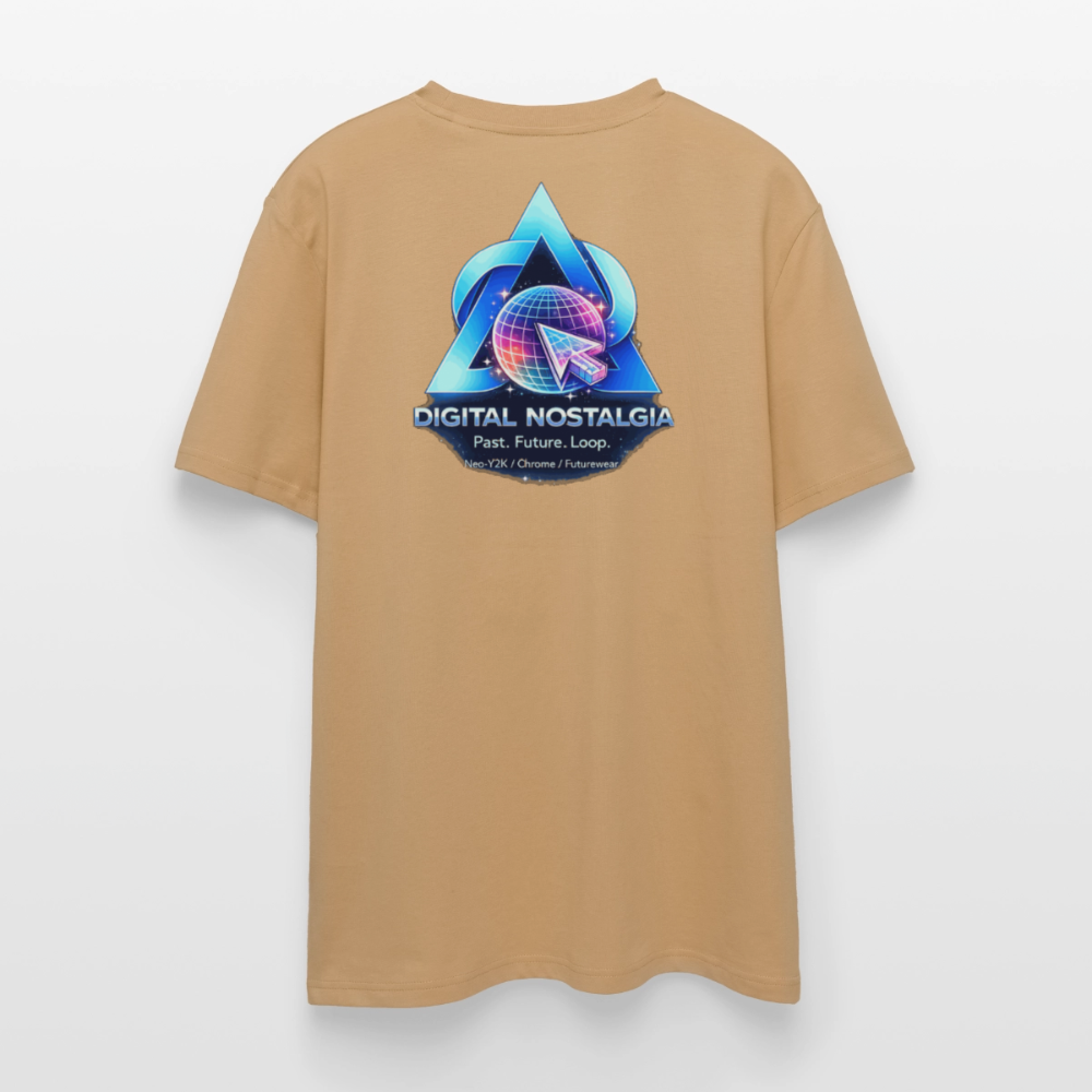 Organic T-Shirt - Eternal Quantum Era - caramel 