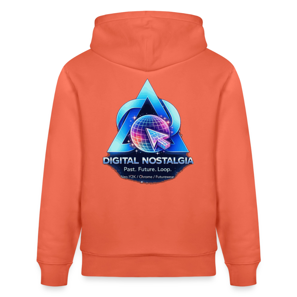 Organic Hoody - Eternal Quantum Era - light red