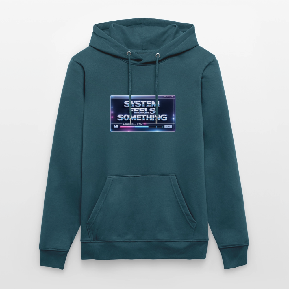 Organic Hoody - Sentience Loading Now - stargazer