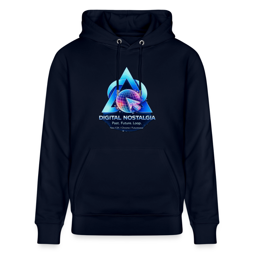 Organic Hoody - Eternal Quantum Era - navy