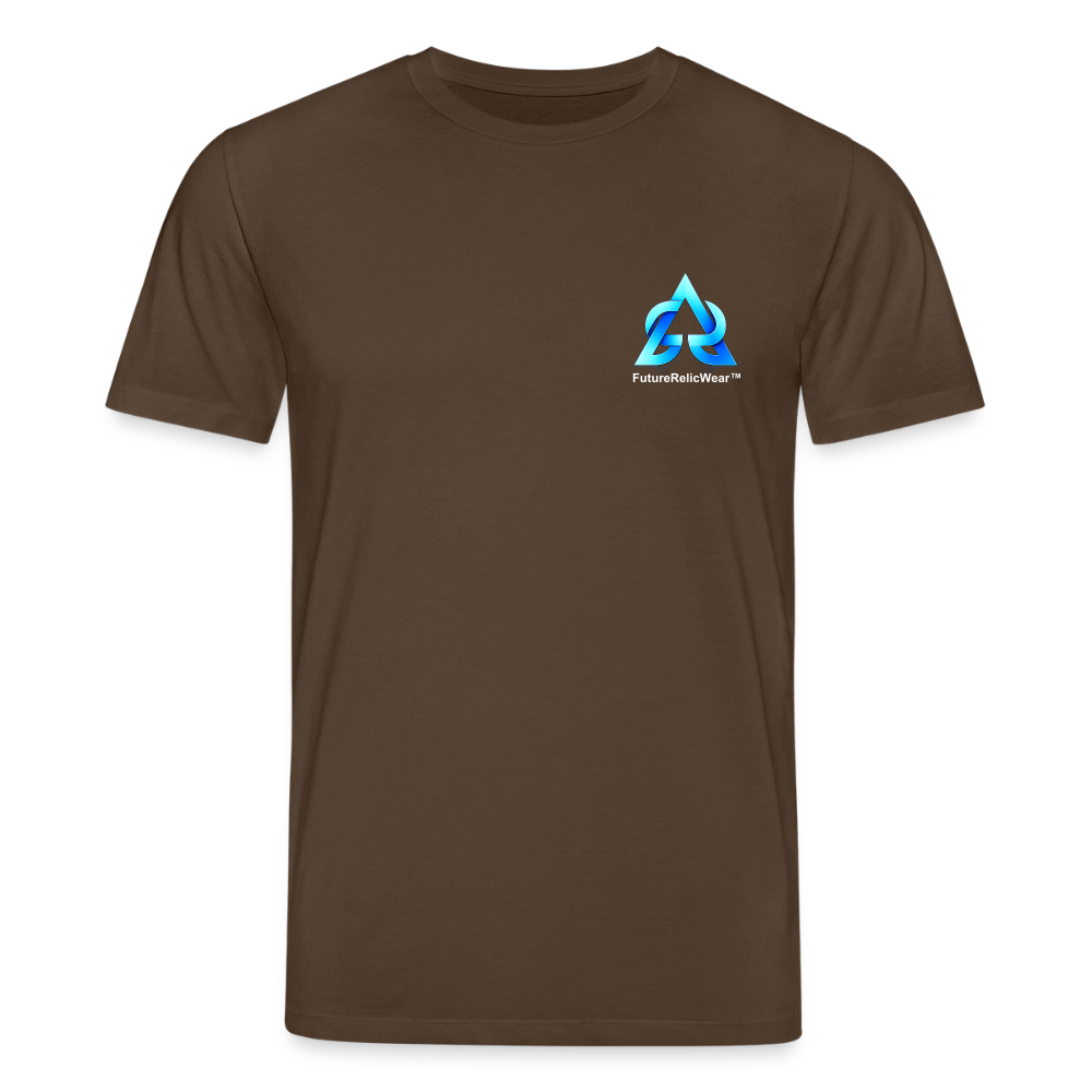 Organic T-Shirt - Neon Geometrics - mocha