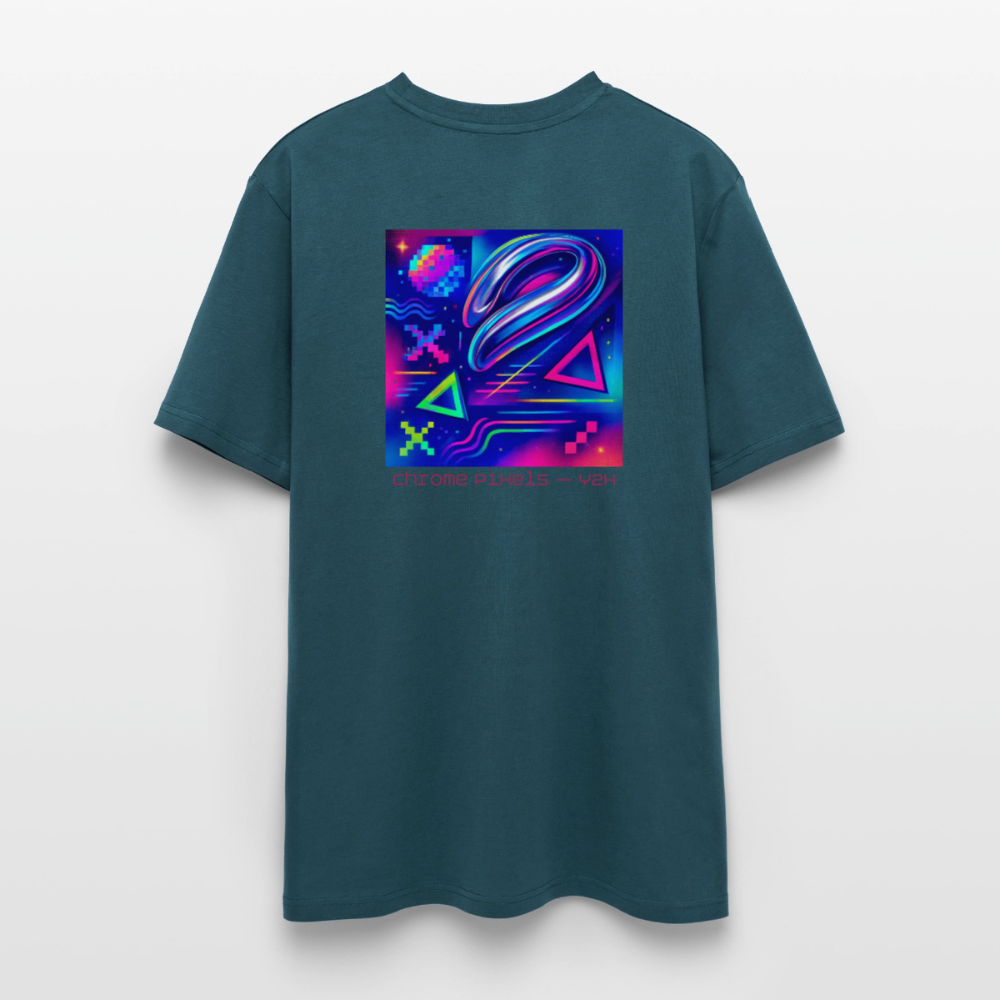 Organic T-Shirt - Neon Geometrics - stargazer
