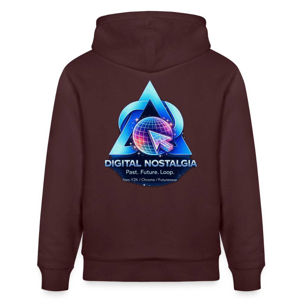 Organic Hoody - Eternal Quantum Era - maroon