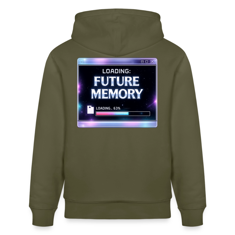 Organic Hoody - Future Memory - khaki green
