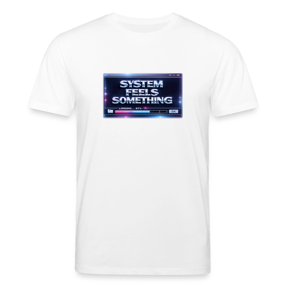 Organic T-Shirt - Sentience Loading Now - white