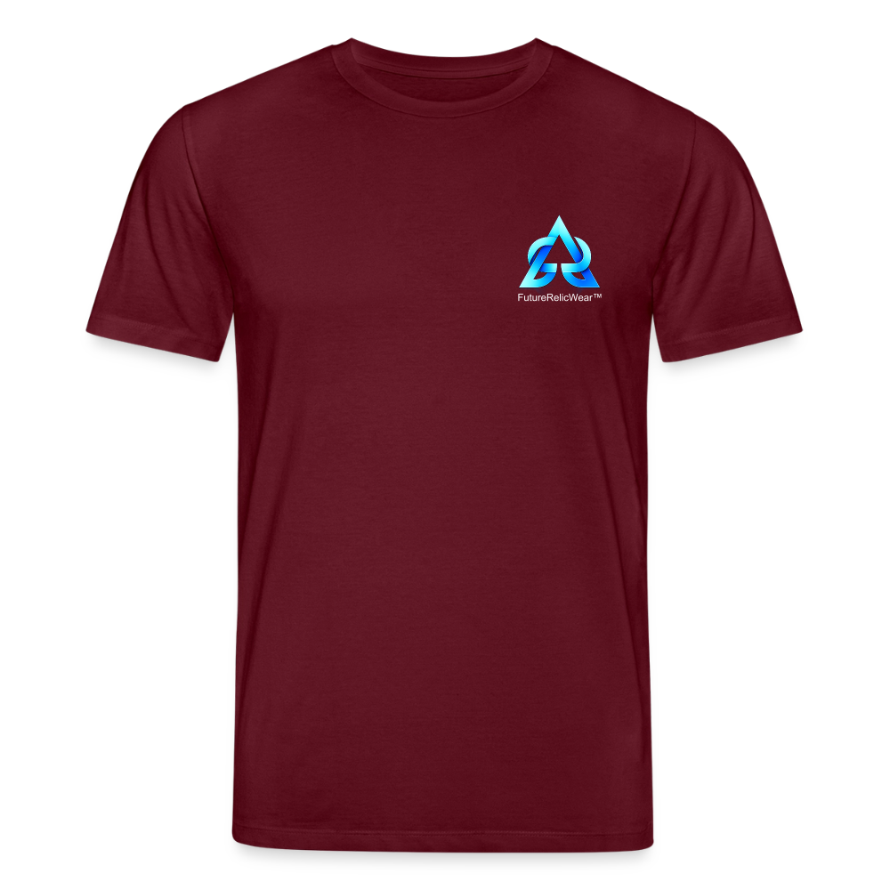 Organic T-Shirt - Retro Arcade Dream - burgundy