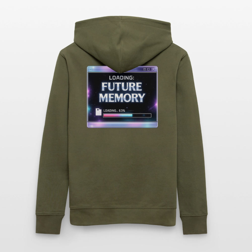 Organic Hoody - Future Memory - khaki green