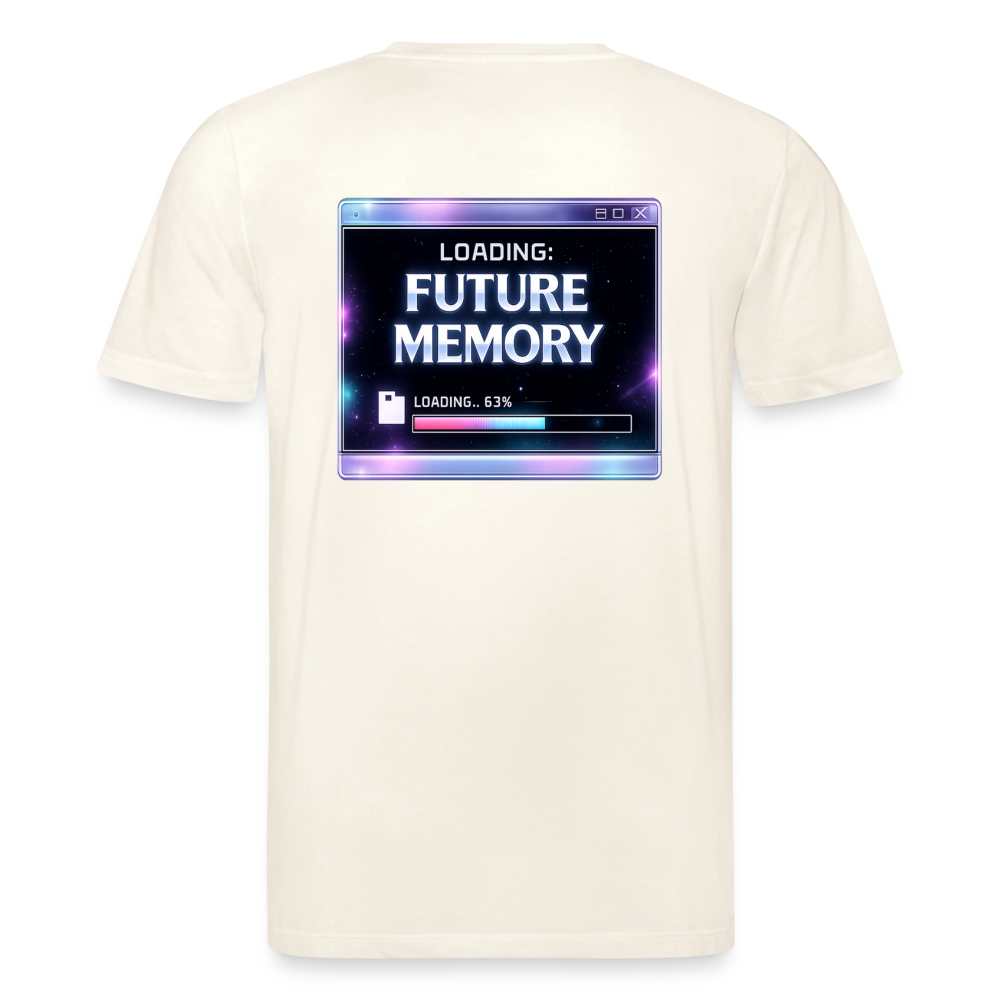 Organic T-Shirt - Future Memory - natural white
