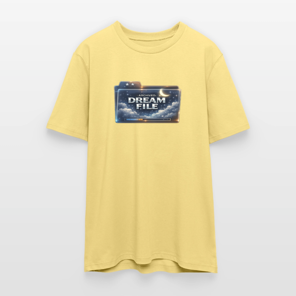 Organic T-Shirt - Archived Dream File - viva yellow 