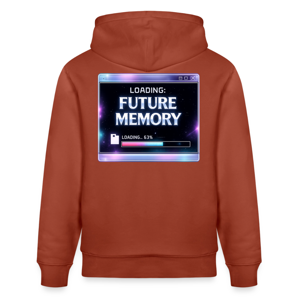 Organic Hoody - Future Memory - heritage brown
