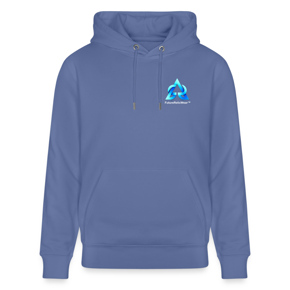 Organic Hoody - Retro Desktop - bright blue