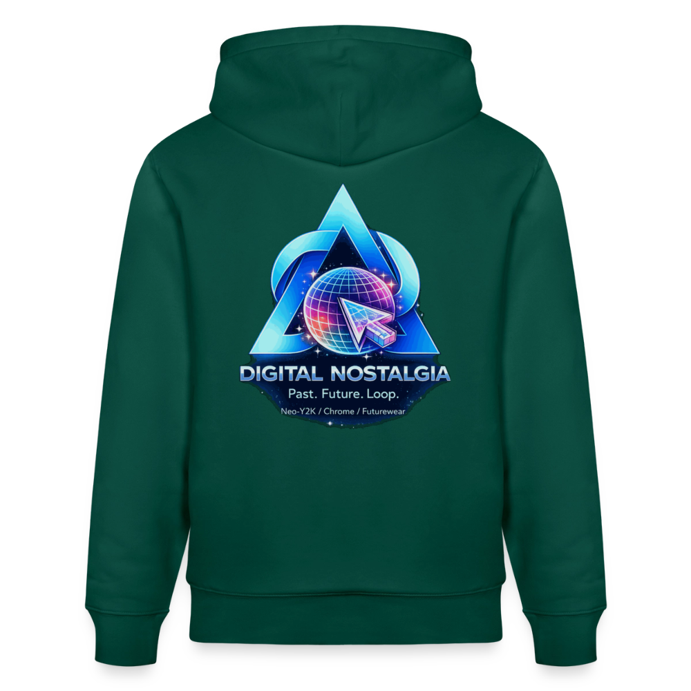 Organic Hoody - Eternal Quantum Era - forest