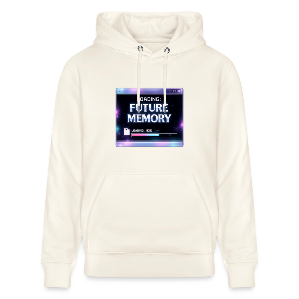 Organic Hoody - Future Memory - natural white