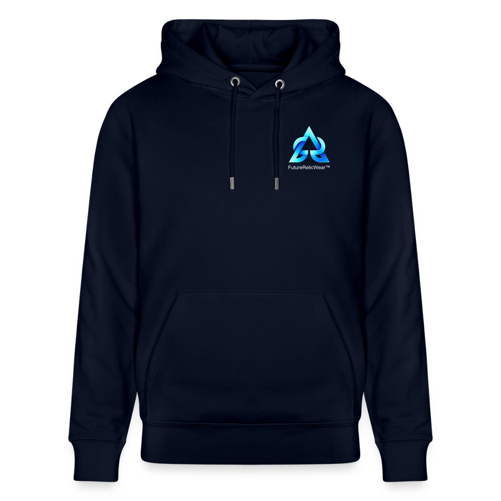 Organic Hoody - Signal Restored - navy