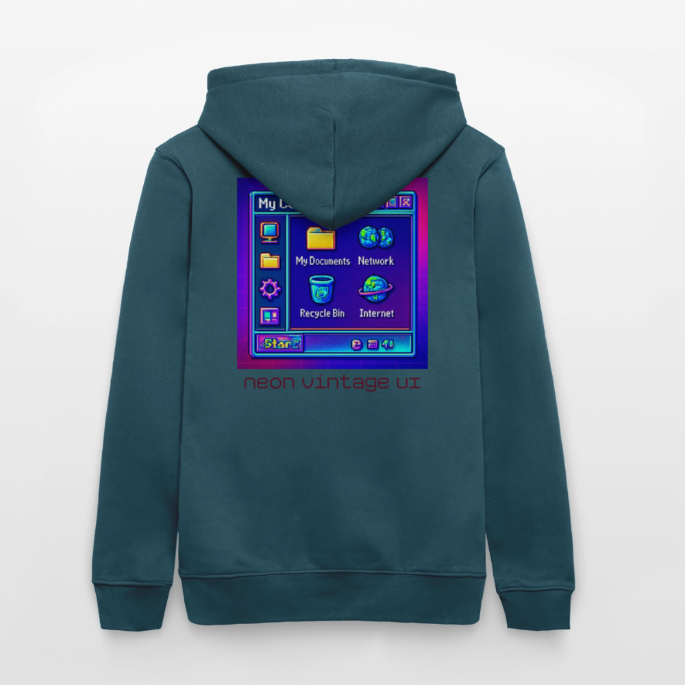 Organic Hoody - Retro Desktop - stargazer