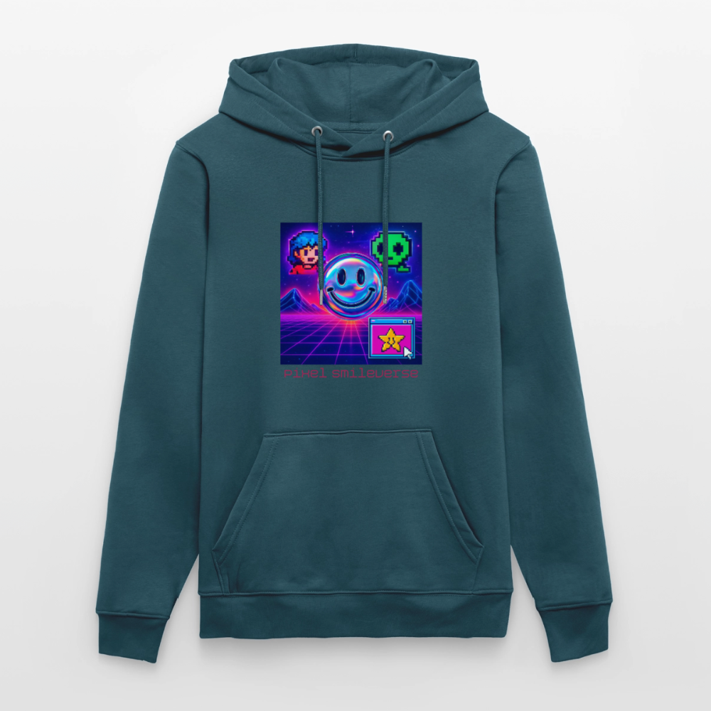 Organic Hoody - Retro Arcade Dream - stargazer