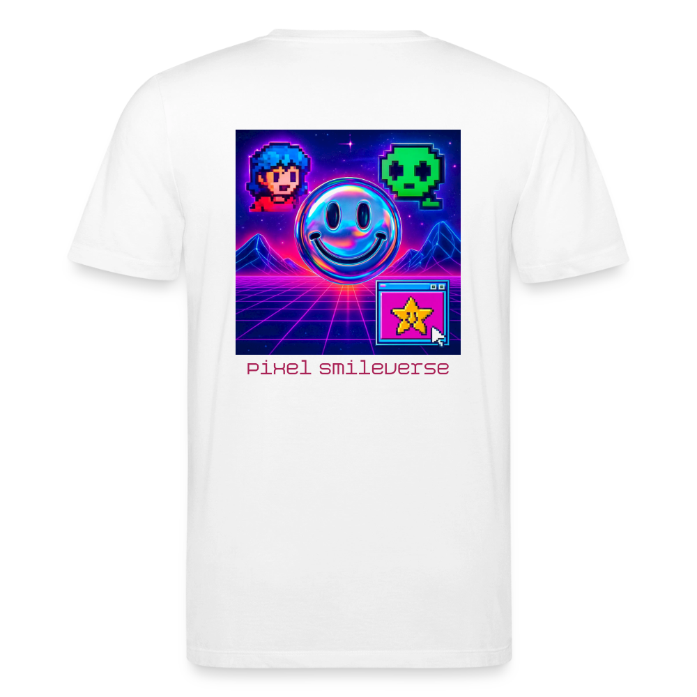 Organic T-Shirt - Retro Arcade Dream - white
