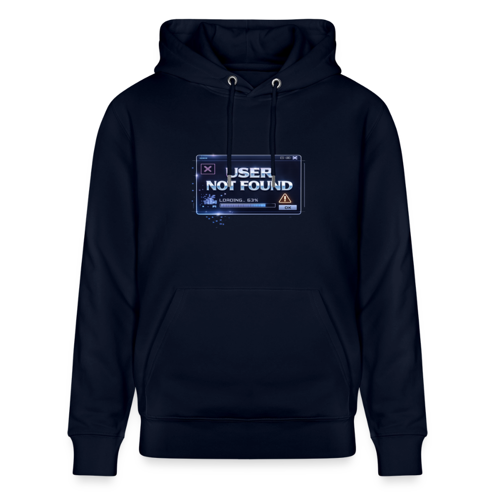 Organic Hoody - User Not Found - navy