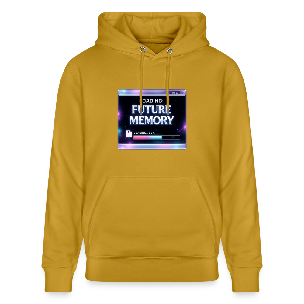 Organic Hoody - Future Memory - ochre
