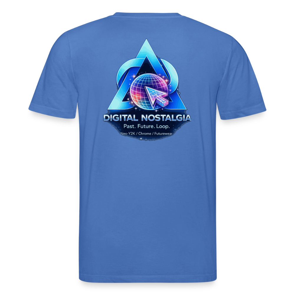 Organic T-Shirt - Eternal Quantum Era - mindful blue