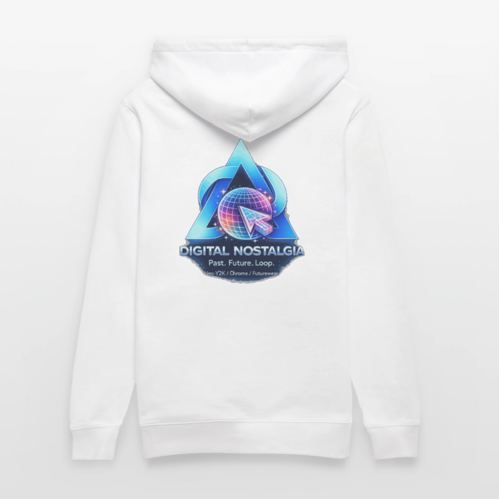 Organic Hoody - Eternal Quantum Era - white