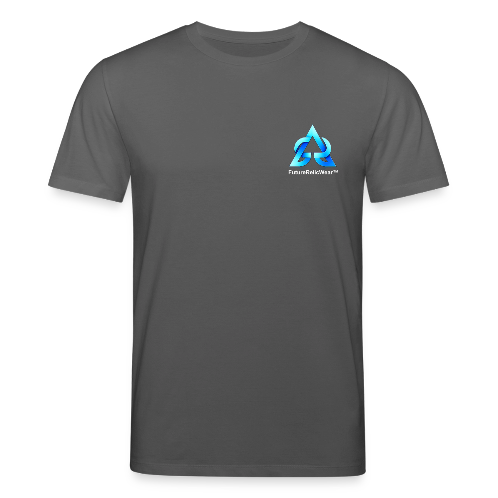 Organic T-Shirt - Neon Geometrics - anthracite