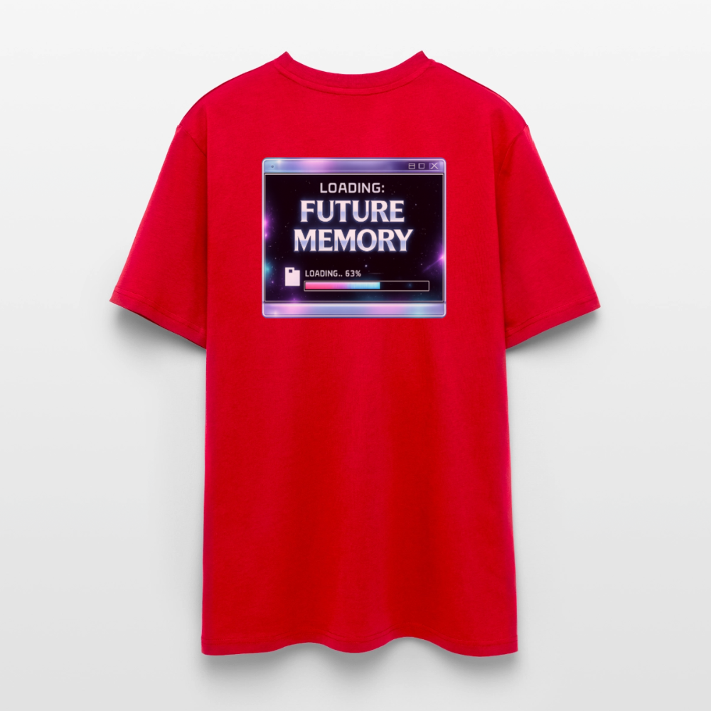 Organic T-Shirt - Future Memory - red