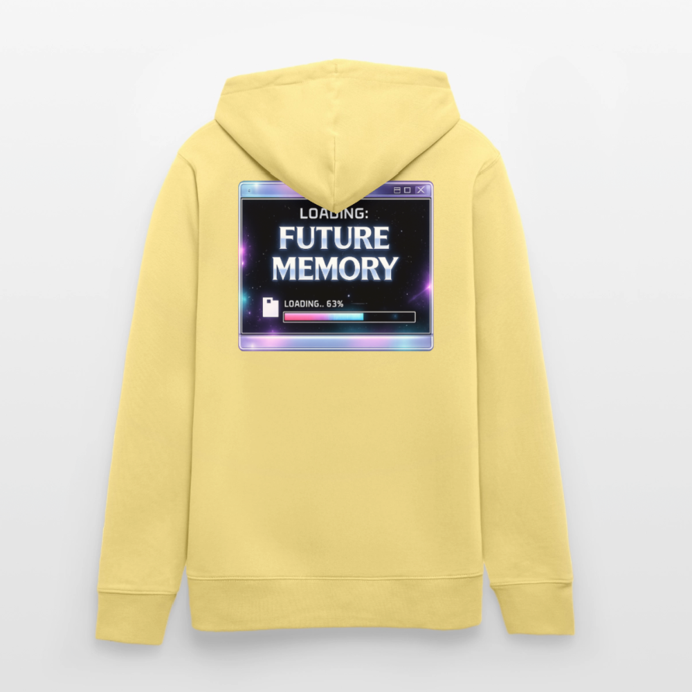Organic Hoody - Future Memory - viva yellow 